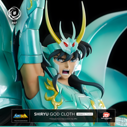 [ENCARGO] Tsume Art Studio Shiryu God Cloth Estatua de Resina Licenciada