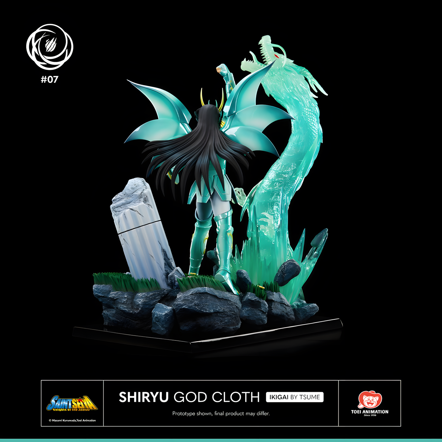 [ENCARGO] Tsume Art Studio Shiryu God Cloth Estatua de Resina Licenciada