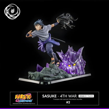 [ENCARGO] Tsume Art Studio Sasuke - 4th War Estatua de Resina Licenciada