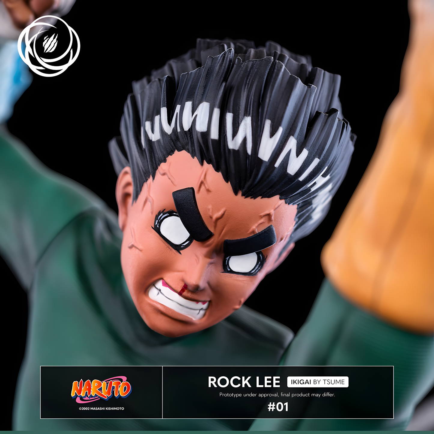 [ENCARGO] Tsume Art Studio Rock Lee Estatua de Resina Licenciada
