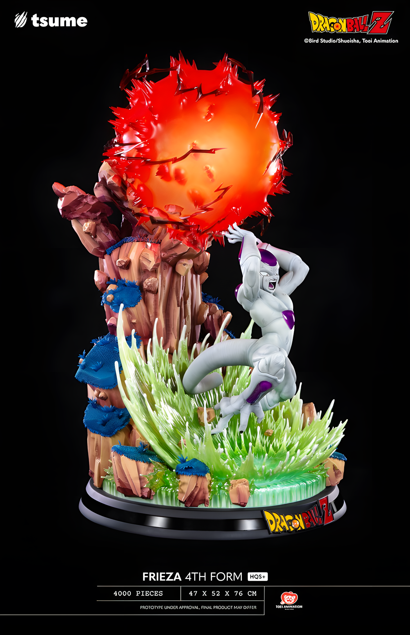 [PREVENTA] Tsume Art Studio Frieza 4th Form de Resina Licenciada