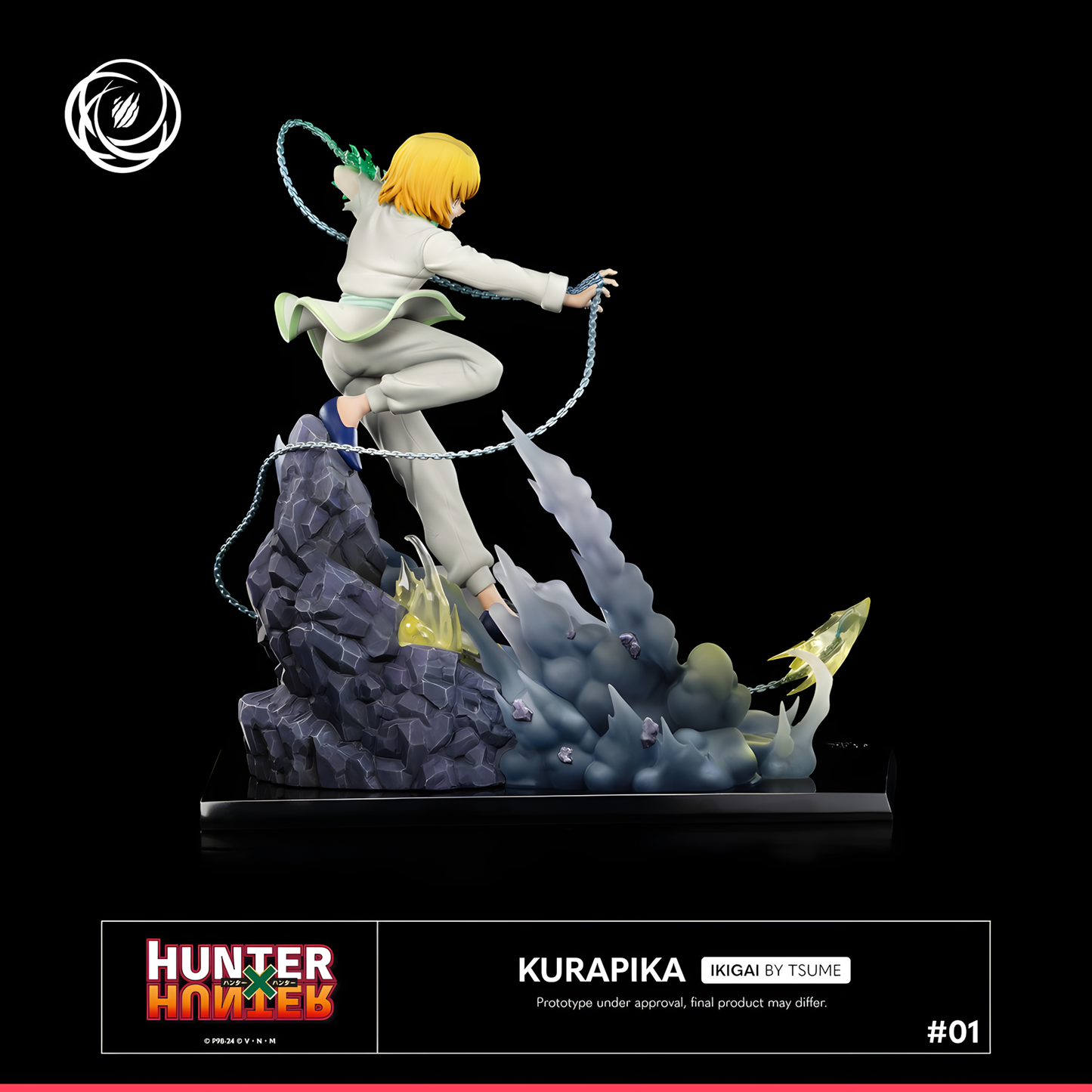 [PREVENTA] Tsume Art Studio Kurapika Estatua de Resina Licenciada