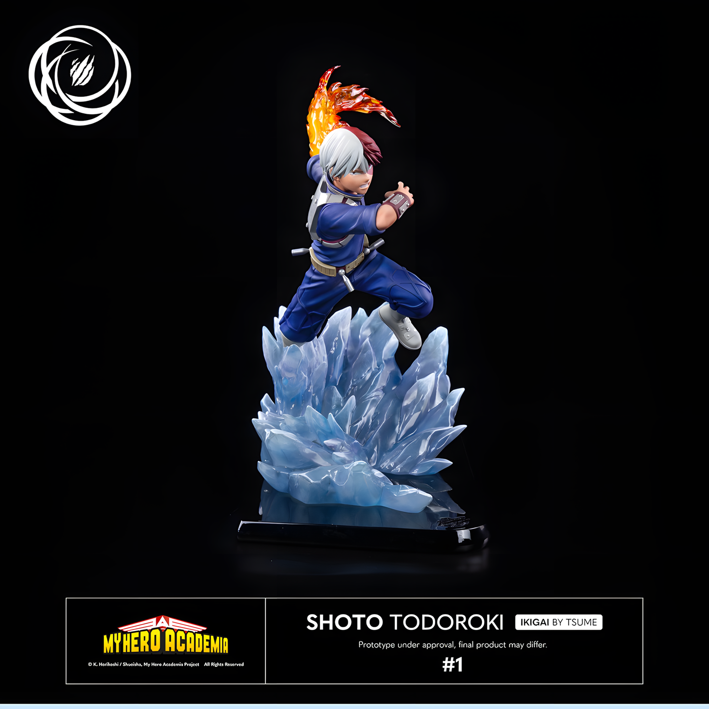 [ENCARGO] Tsume Art Studio Shoto Todoroki Estatua de Resina Licenciada
