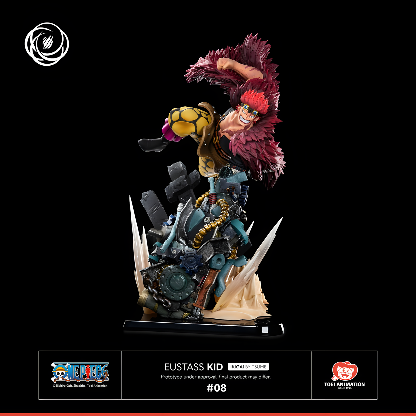 [ENCARGO] Tsume Art Studio Eustass Kid Estatua de Resina Licenciada