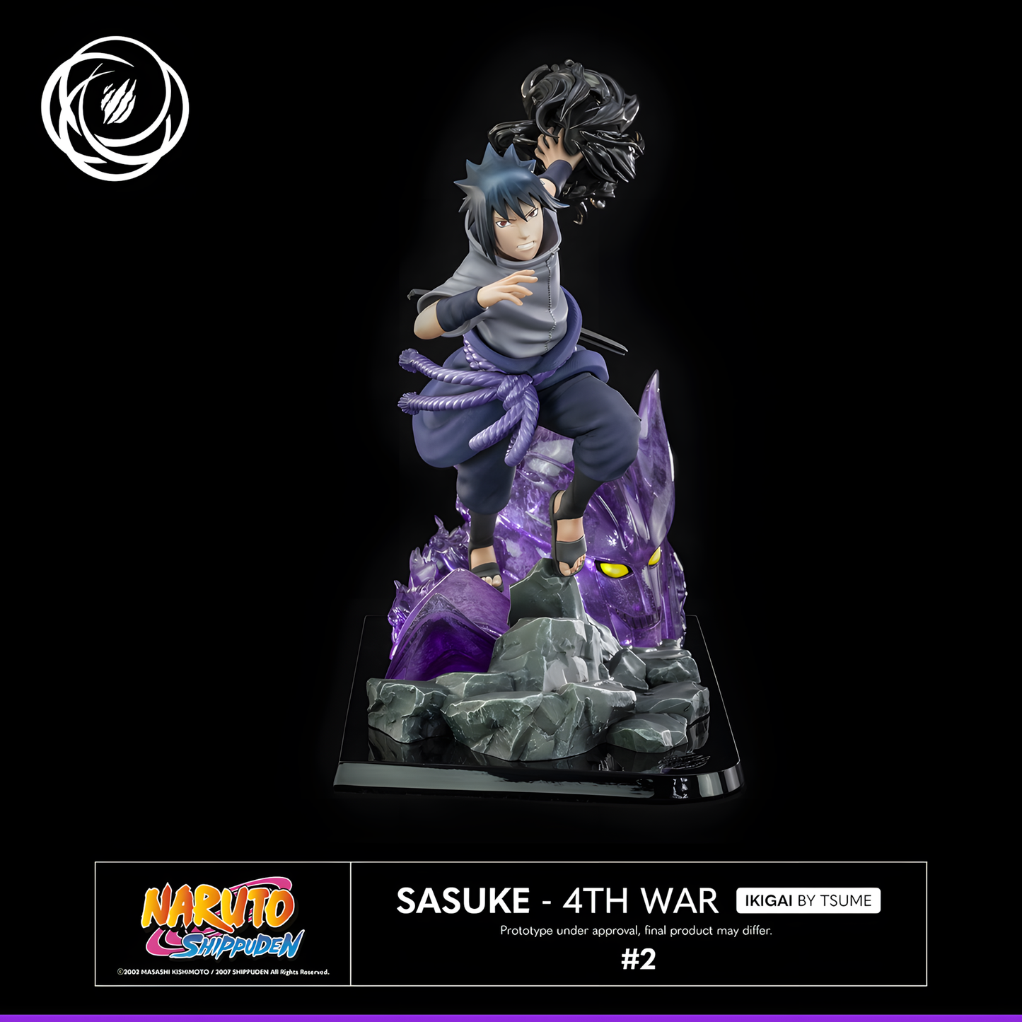 [ENCARGO] Tsume Art Studio Sasuke - 4th War Estatua de Resina Licenciada