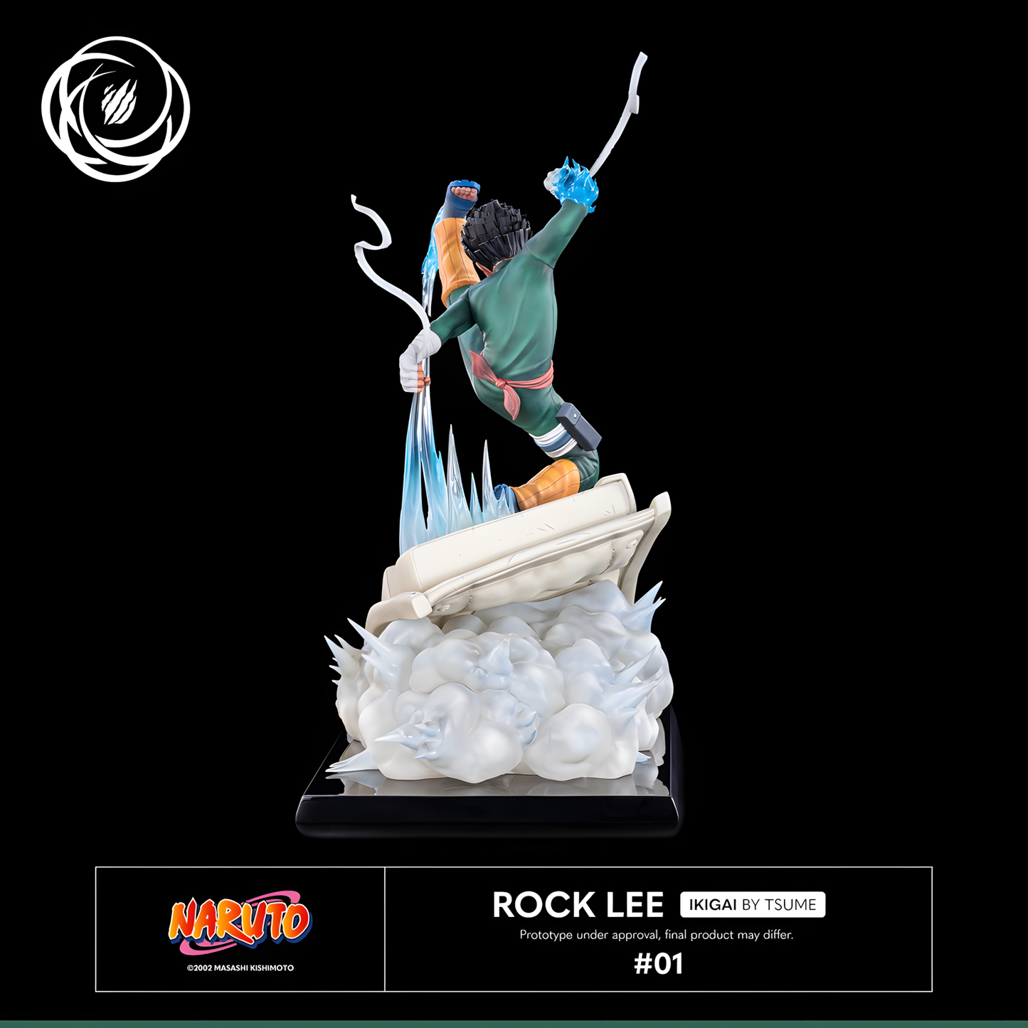 [ENCARGO] Tsume Art Studio Rock Lee Estatua de Resina Licenciada