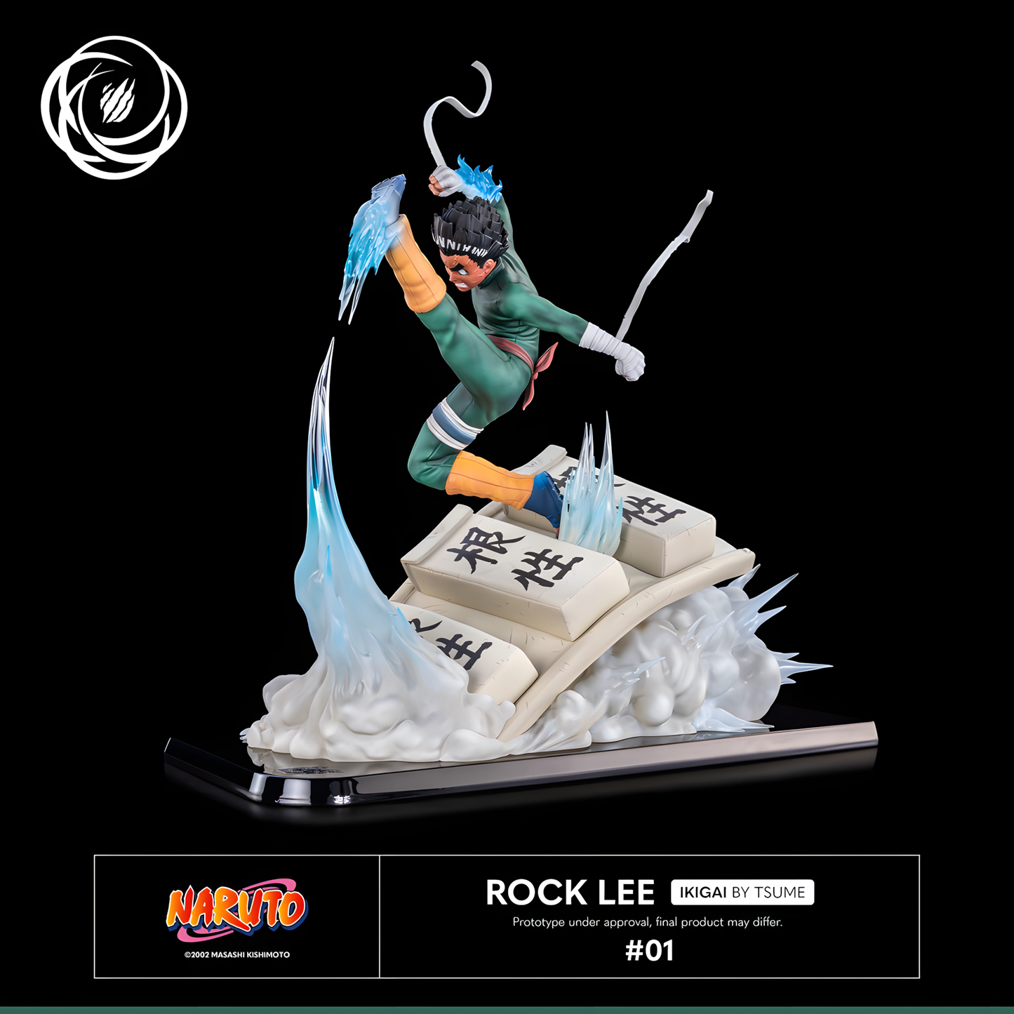 [ENCARGO] Tsume Art Studio Rock Lee Estatua de Resina Licenciada