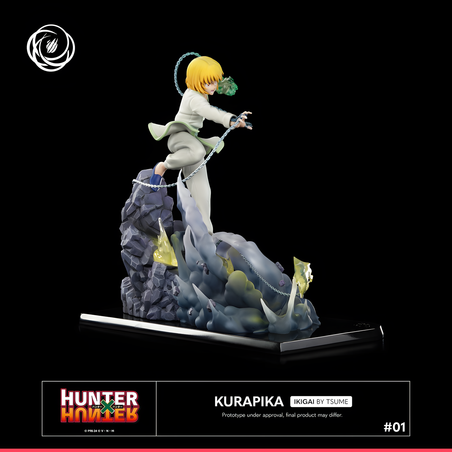 [PREVENTA] Tsume Art Studio Kurapika Estatua de Resina Licenciada