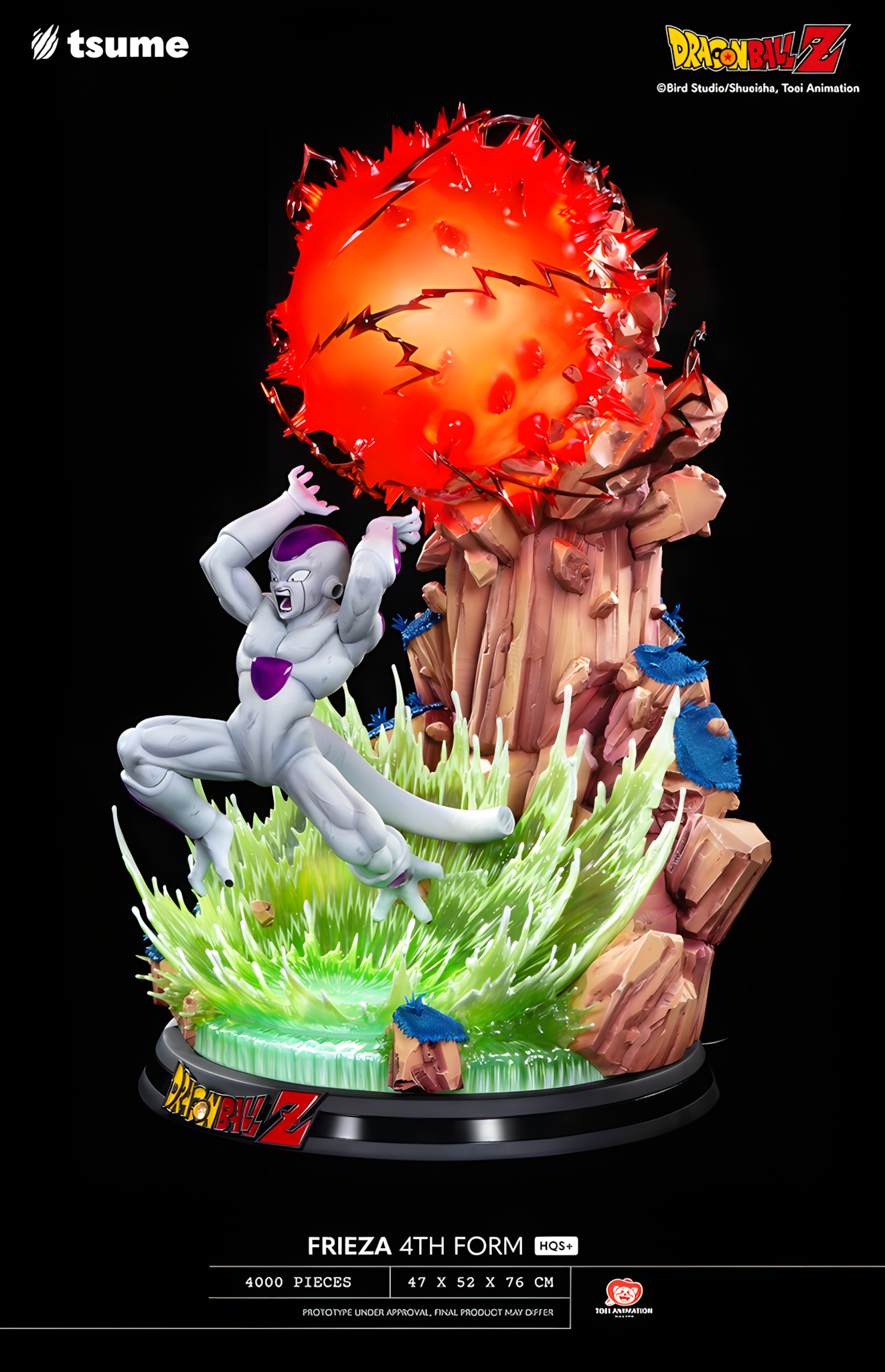 [PREVENTA] Tsume Art Studio Frieza 4th Form de Resina Licenciada