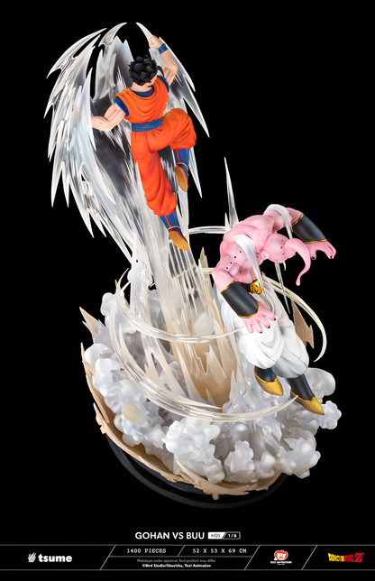 [PREVENTA] Tsume Art Studio Gohan vs Buu de Resina Licenciada