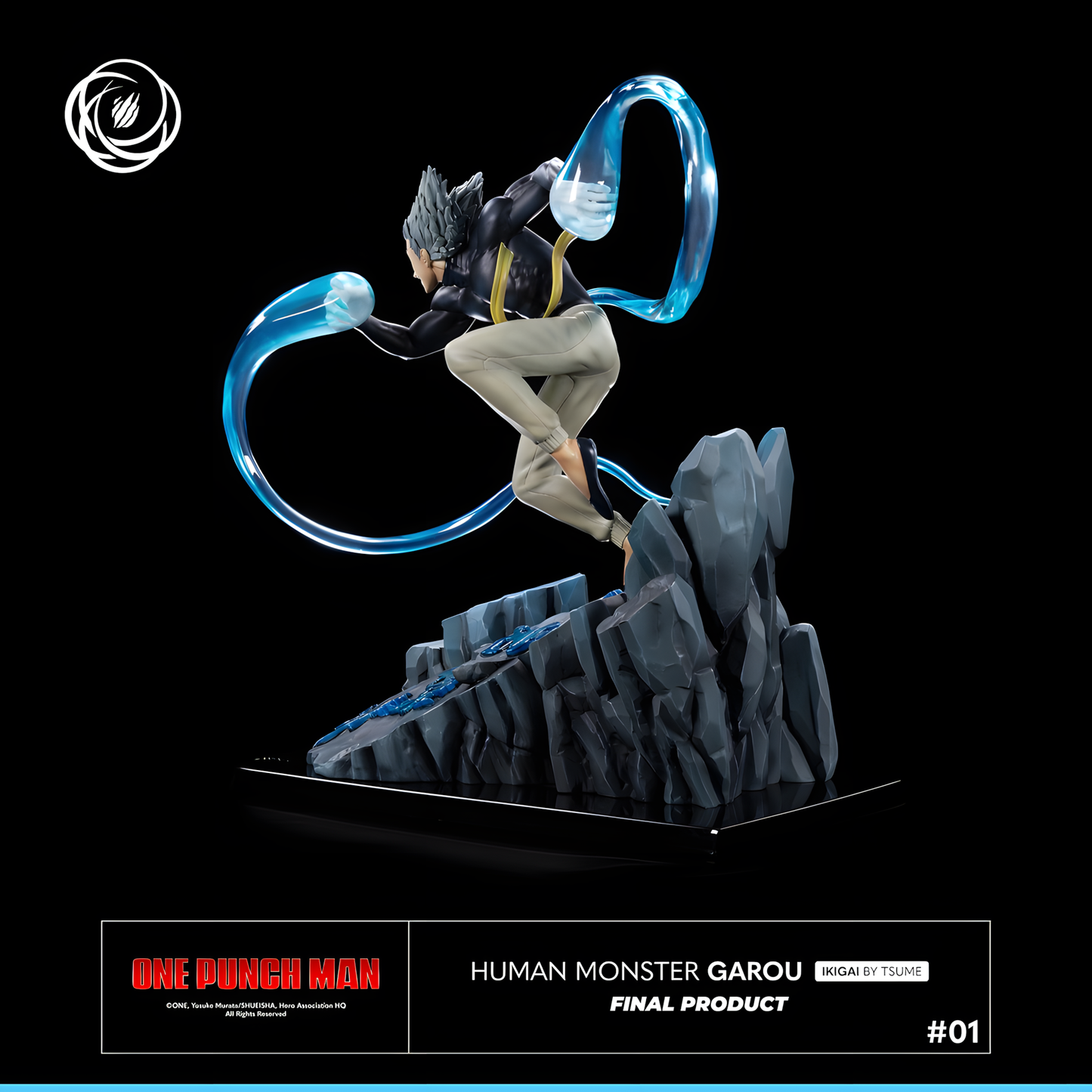 [ENCARGO] Tsume Art Studio Garou Estatua de Resina Licenciada