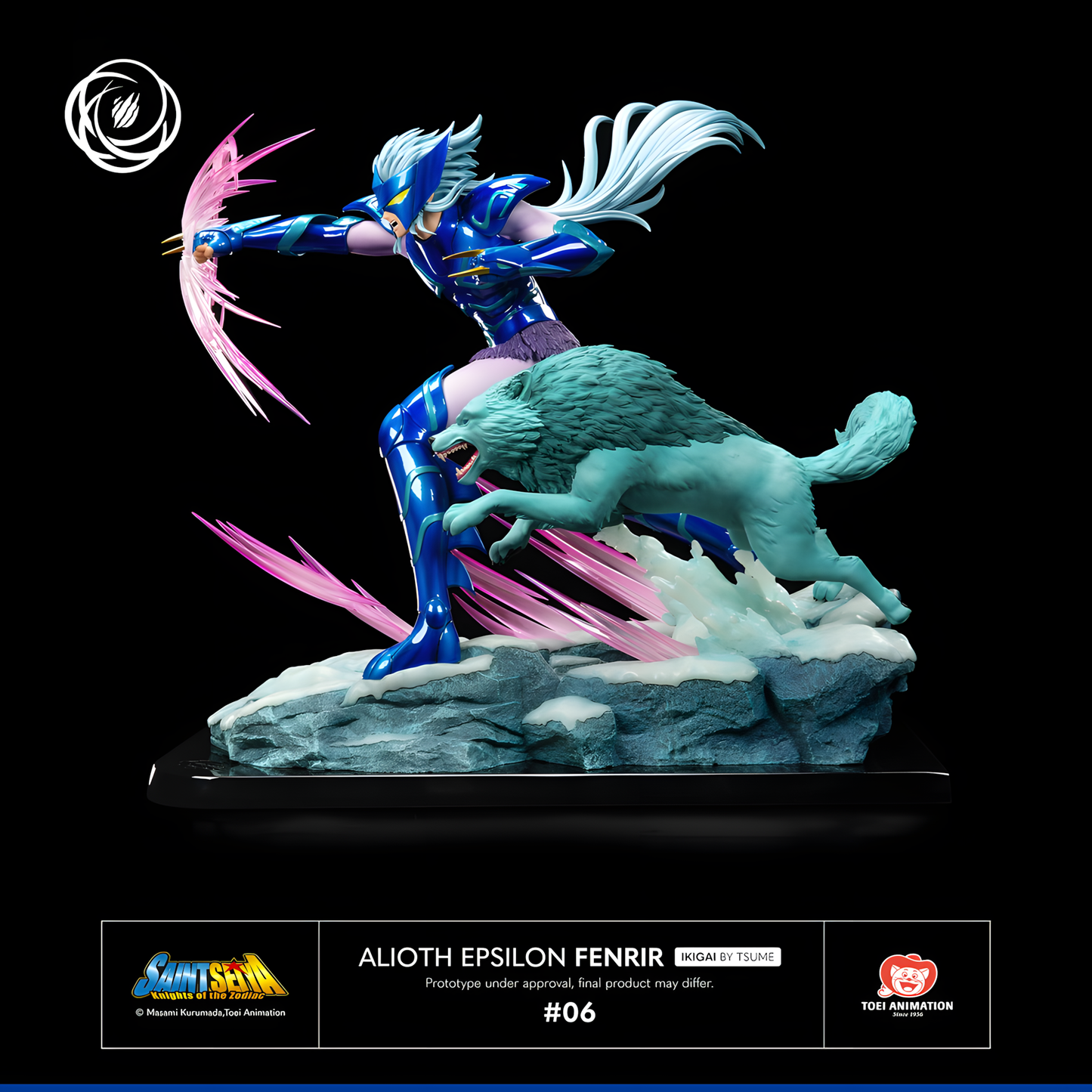 [PREVENTA] Tsume Art Studio Alioth Epsilon Fenrir Estatua de Resina Licenciada