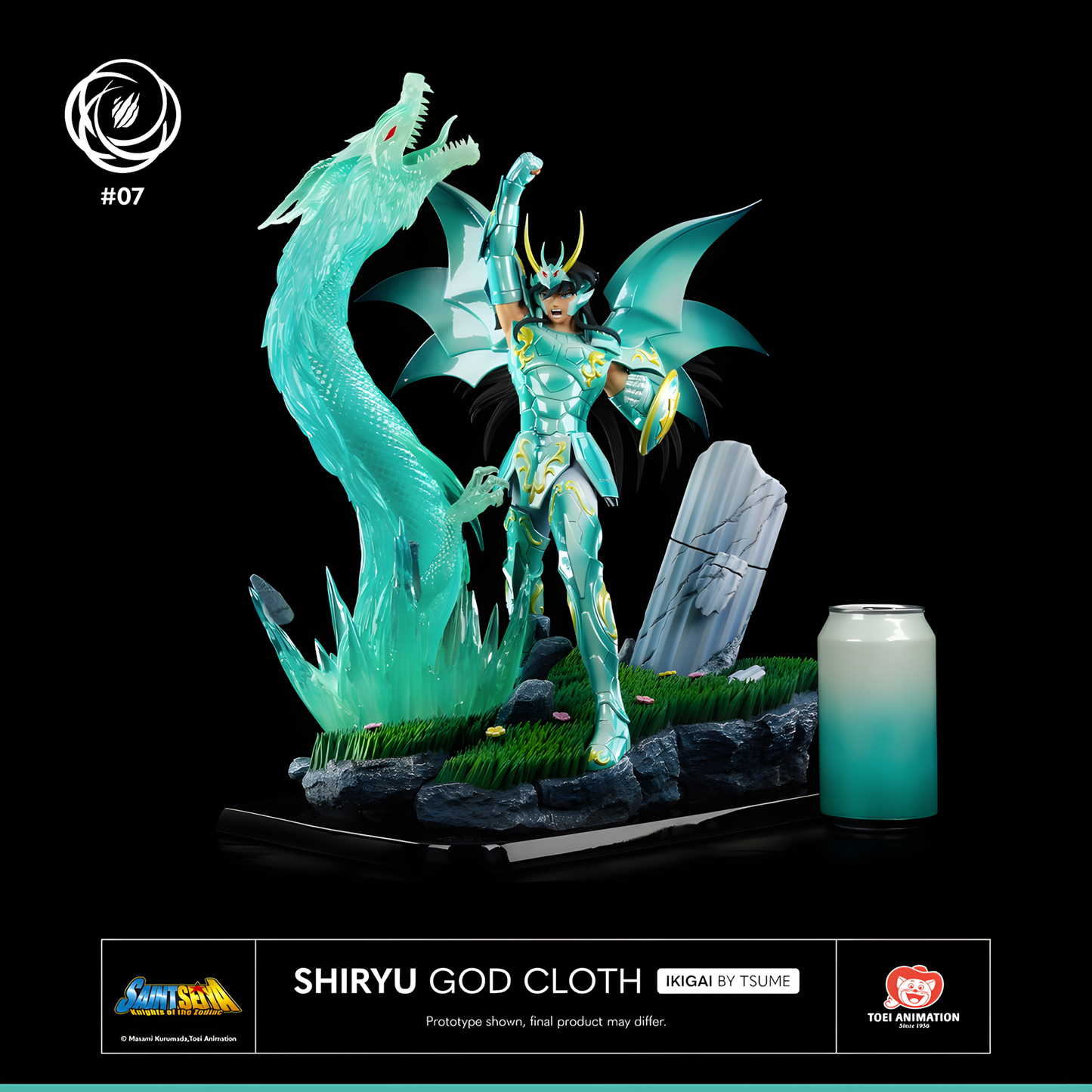 [ENCARGO] Tsume Art Studio Shiryu God Cloth Estatua de Resina Licenciada