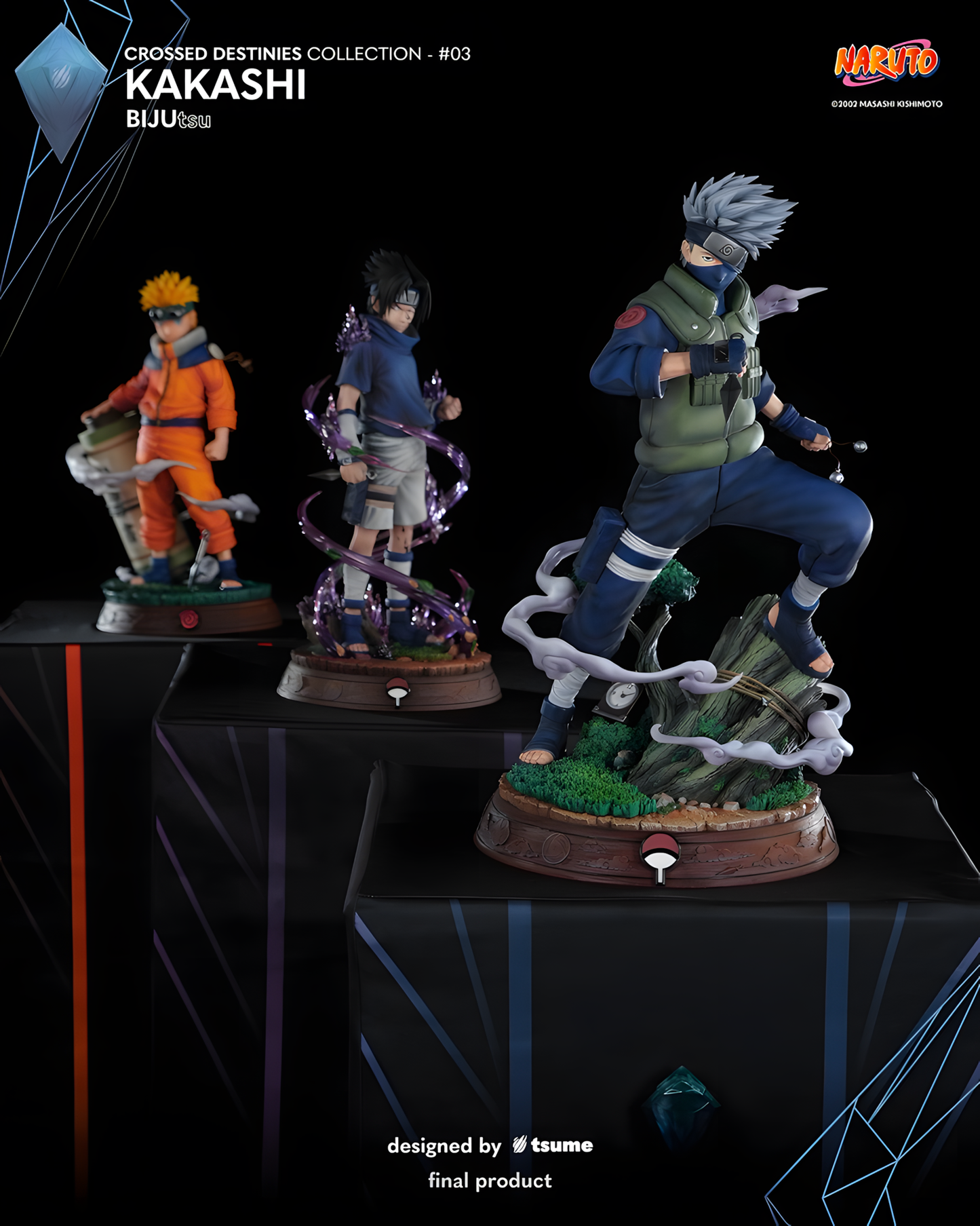 [PREVENTA] Tsume Art Studio Kakashi (BIJUtsu) Estatua de Resina Licenciada