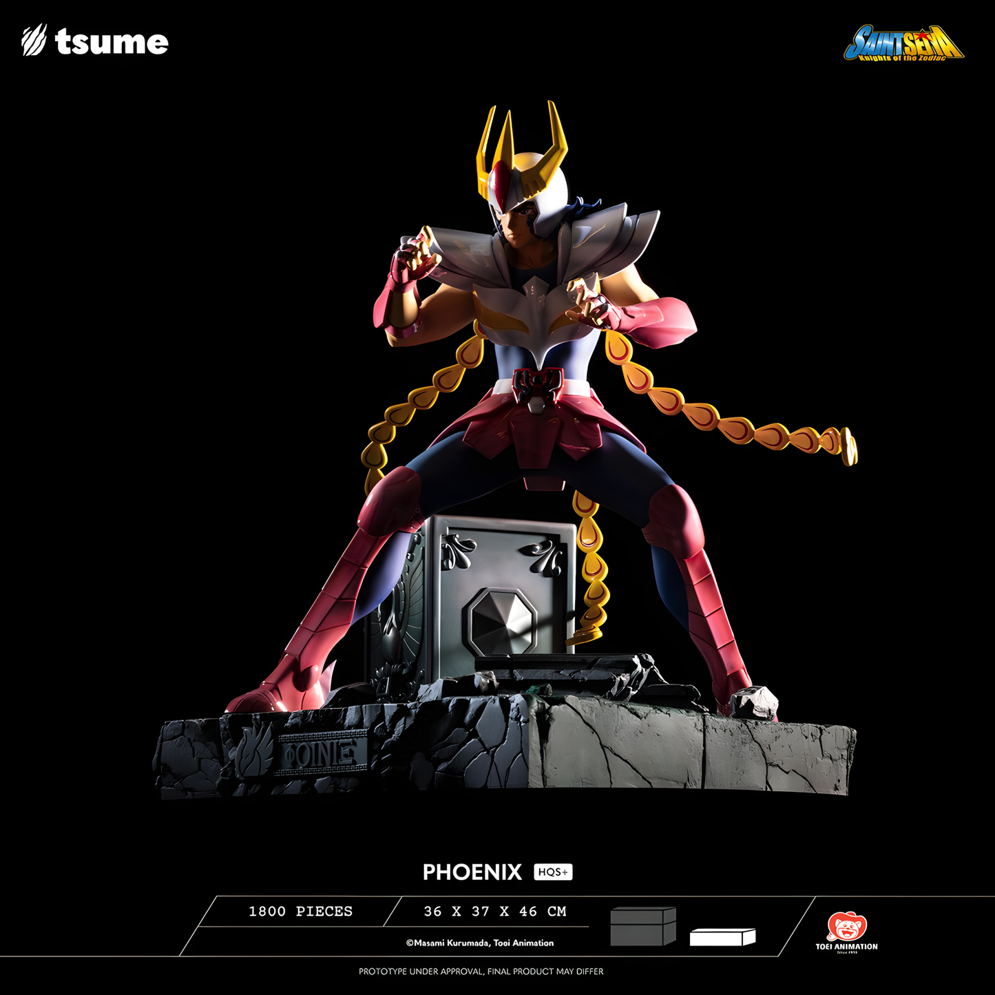[PREVENTA] Tsume Art Studio Phoenix Ikki Estatua de Resina Licenciada
