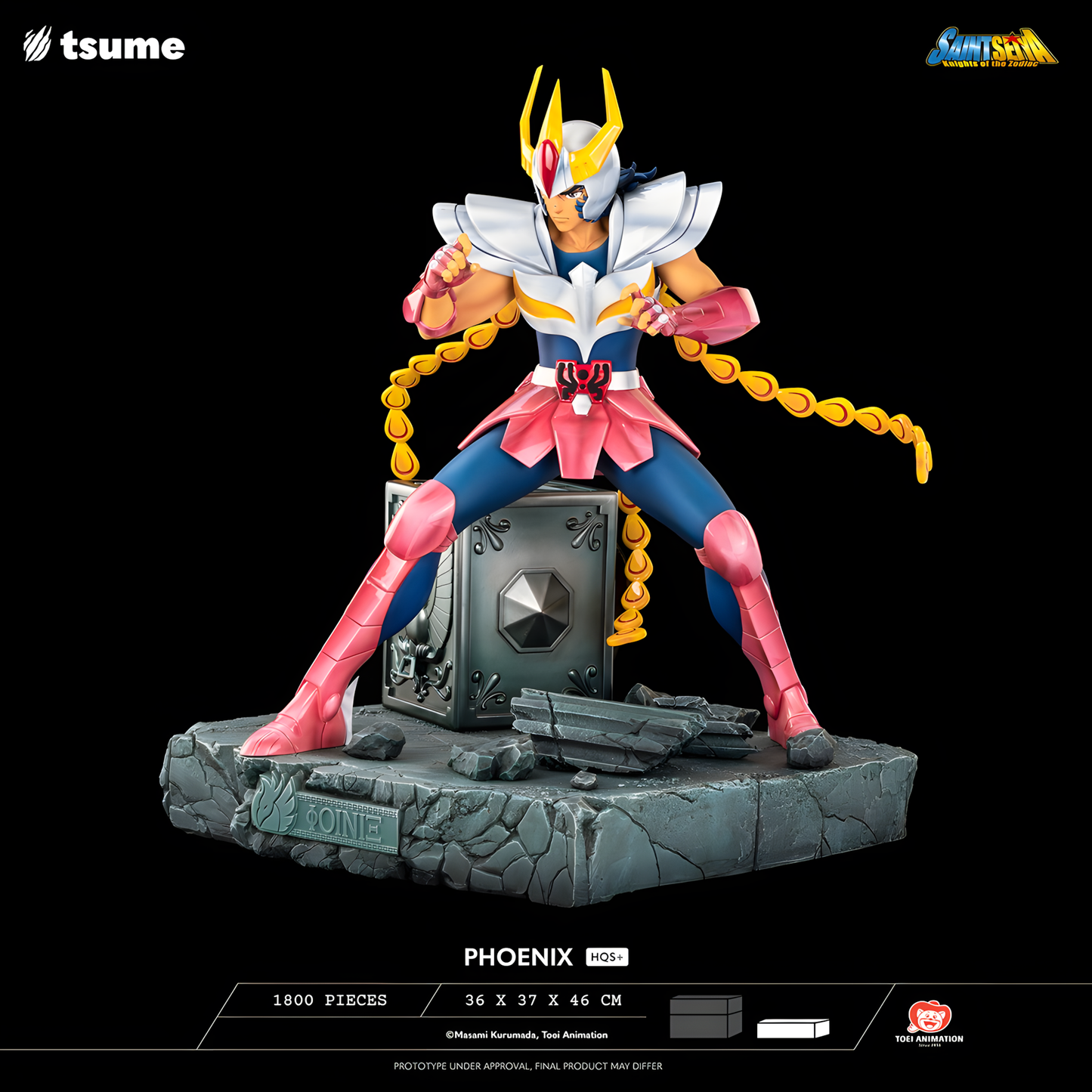 [PREVENTA] Tsume Art Studio Phoenix Ikki Estatua de Resina Licenciada
