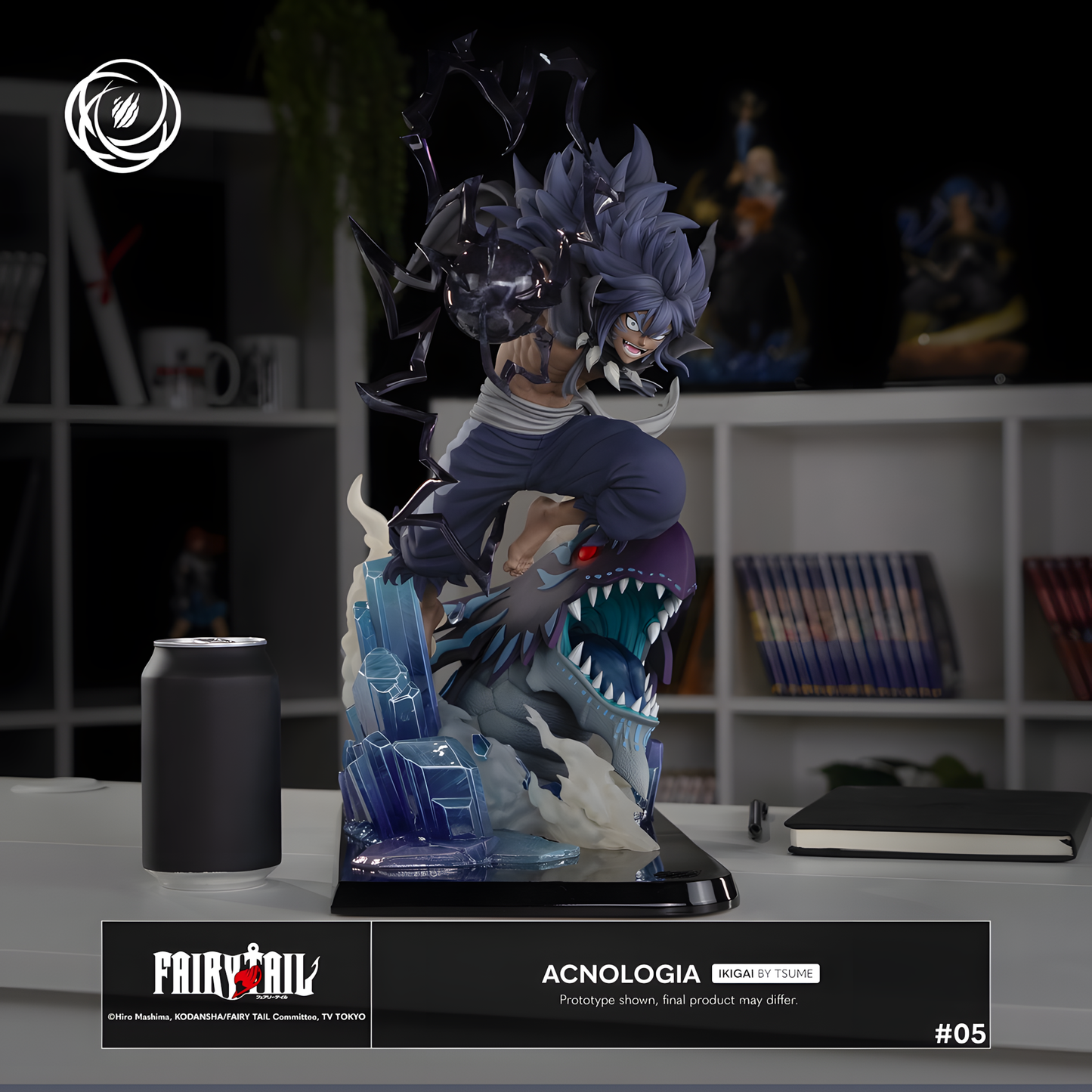 [PREVENTA] Tsume Art Studio Acnologia Estatua de Resina Licenciada