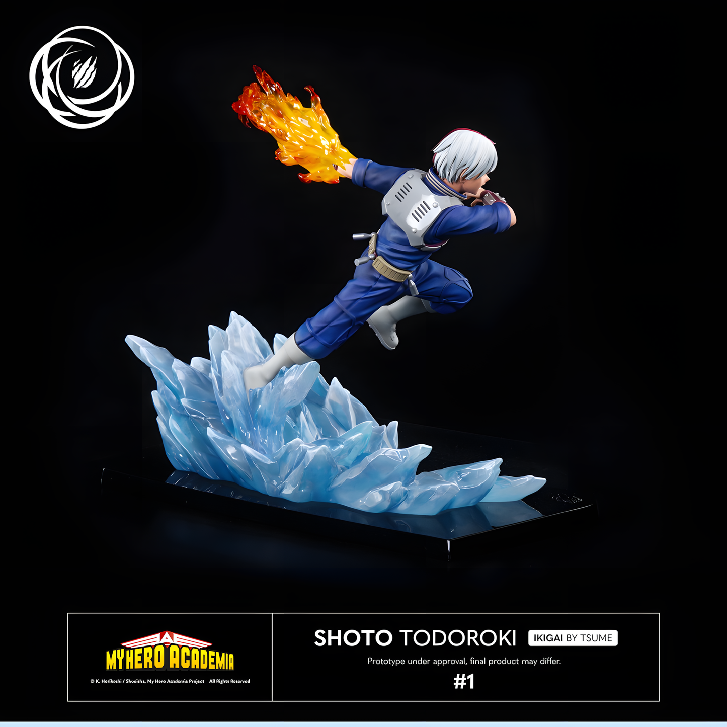 [ENCARGO] Tsume Art Studio Shoto Todoroki Estatua de Resina Licenciada