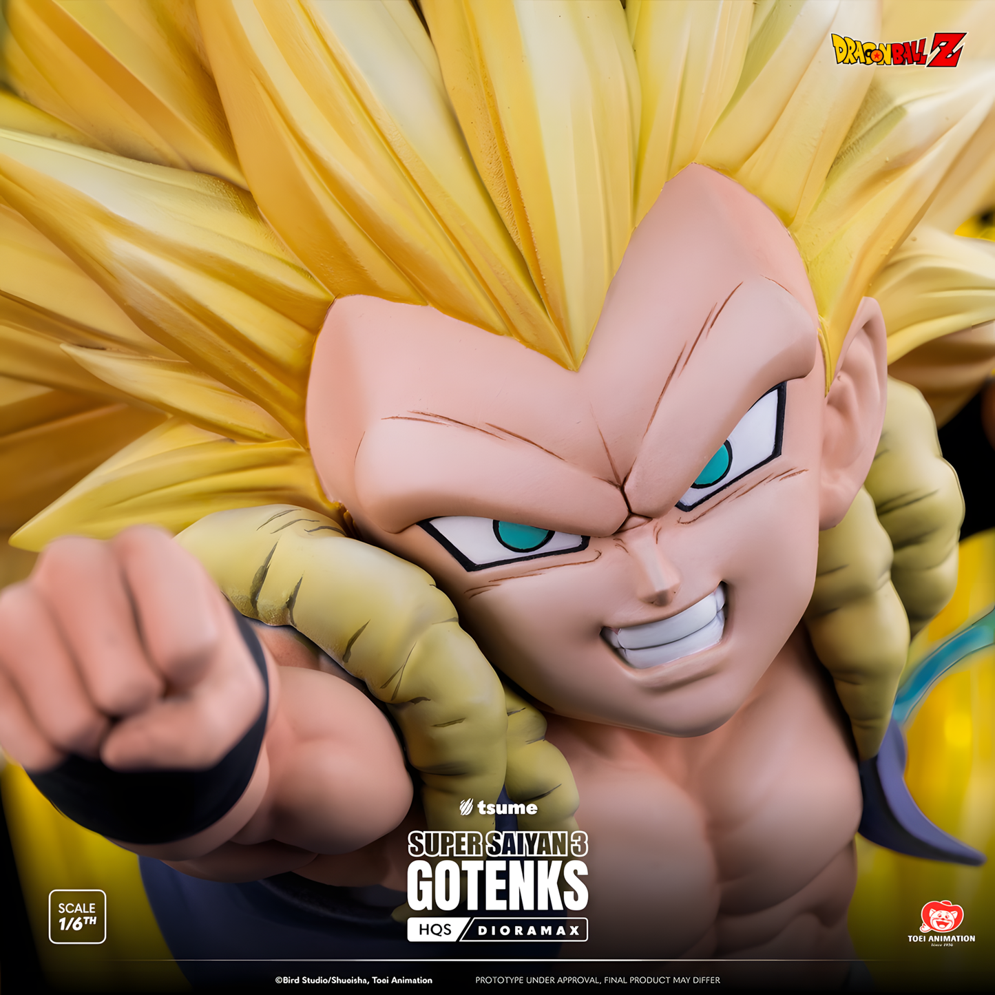 [PREVENTA] Tsume Art Studio Gotenks SSJ3 Estatua de Resina Licenciada