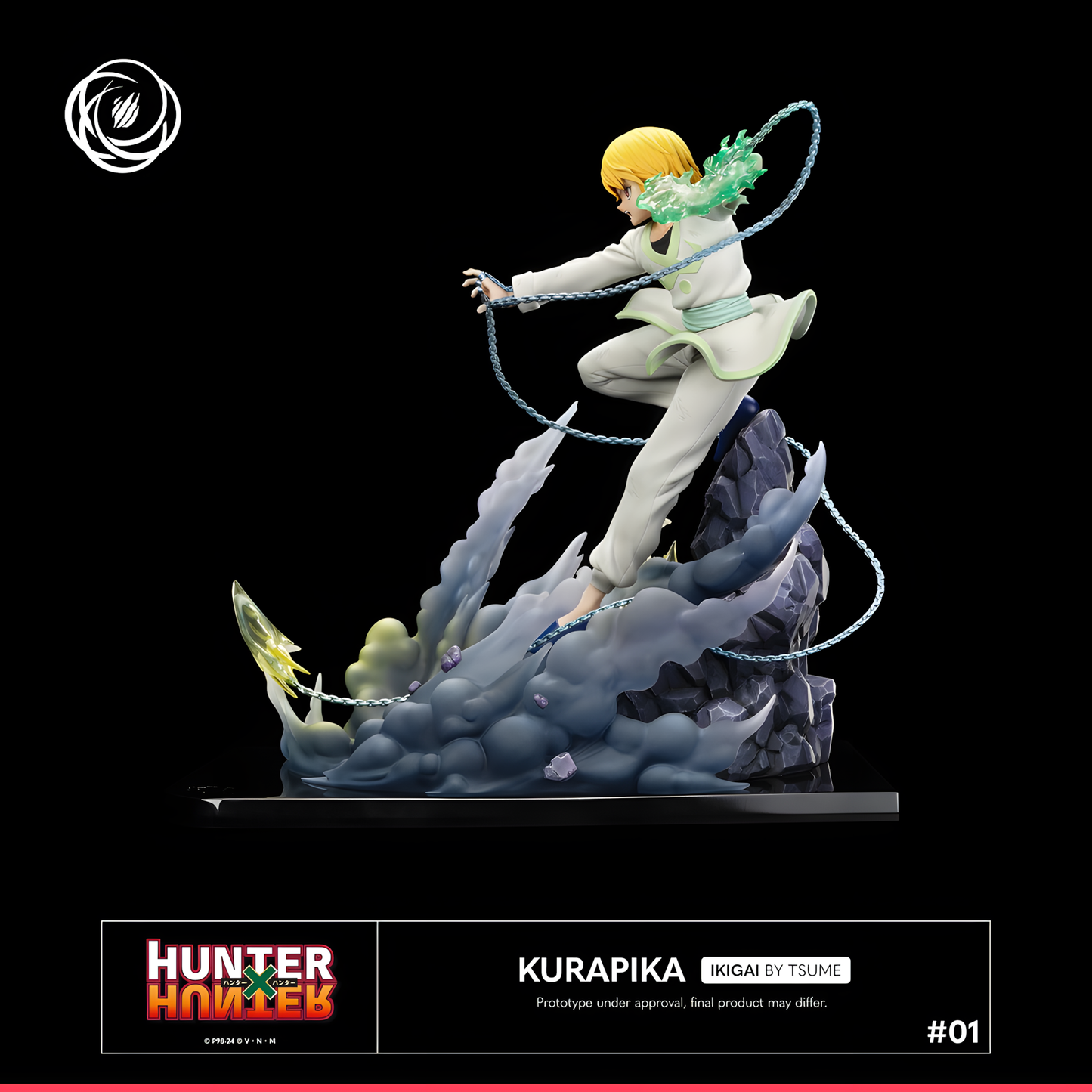[PREVENTA] Tsume Art Studio Kurapika Estatua de Resina Licenciada