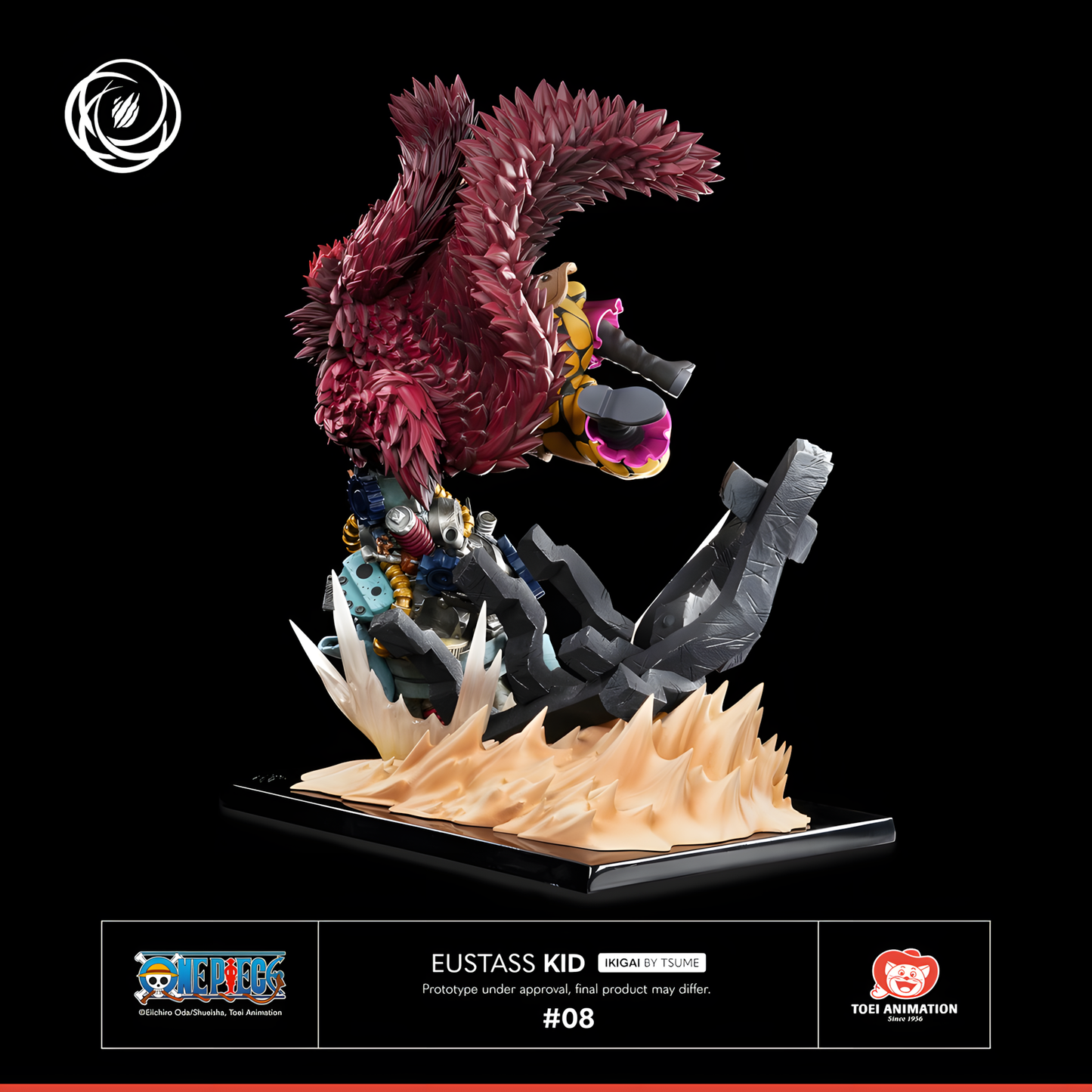 [ENCARGO] Tsume Art Studio Eustass Kid Estatua de Resina Licenciada