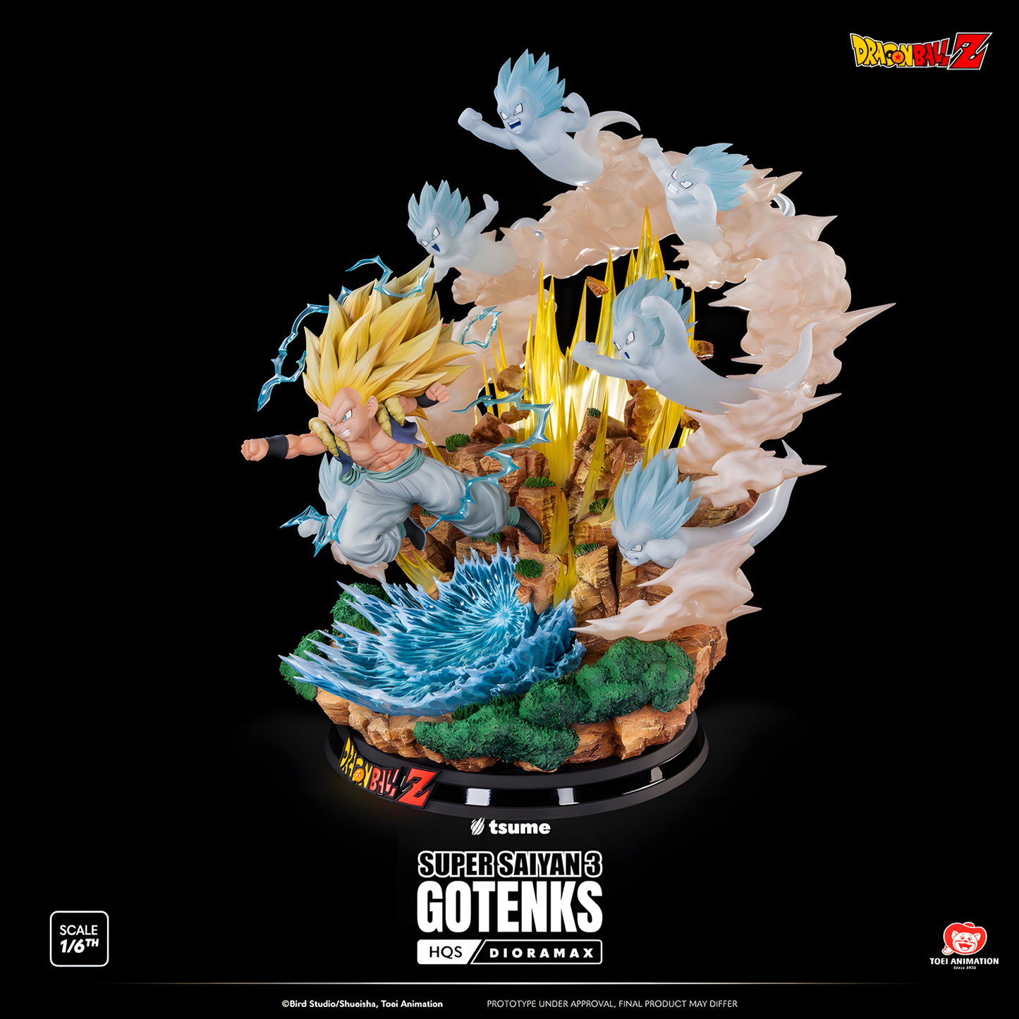 [PREVENTA] Tsume Art Studio Gotenks SSJ3 Estatua de Resina Licenciada