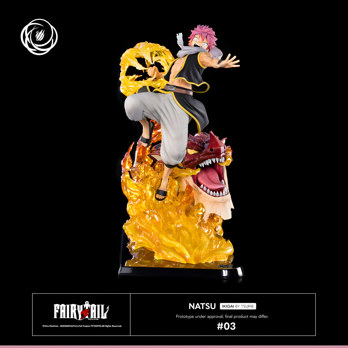 [PREVENTA] Tsume Art Studio Natsu Estatua de Resina Licenciada
