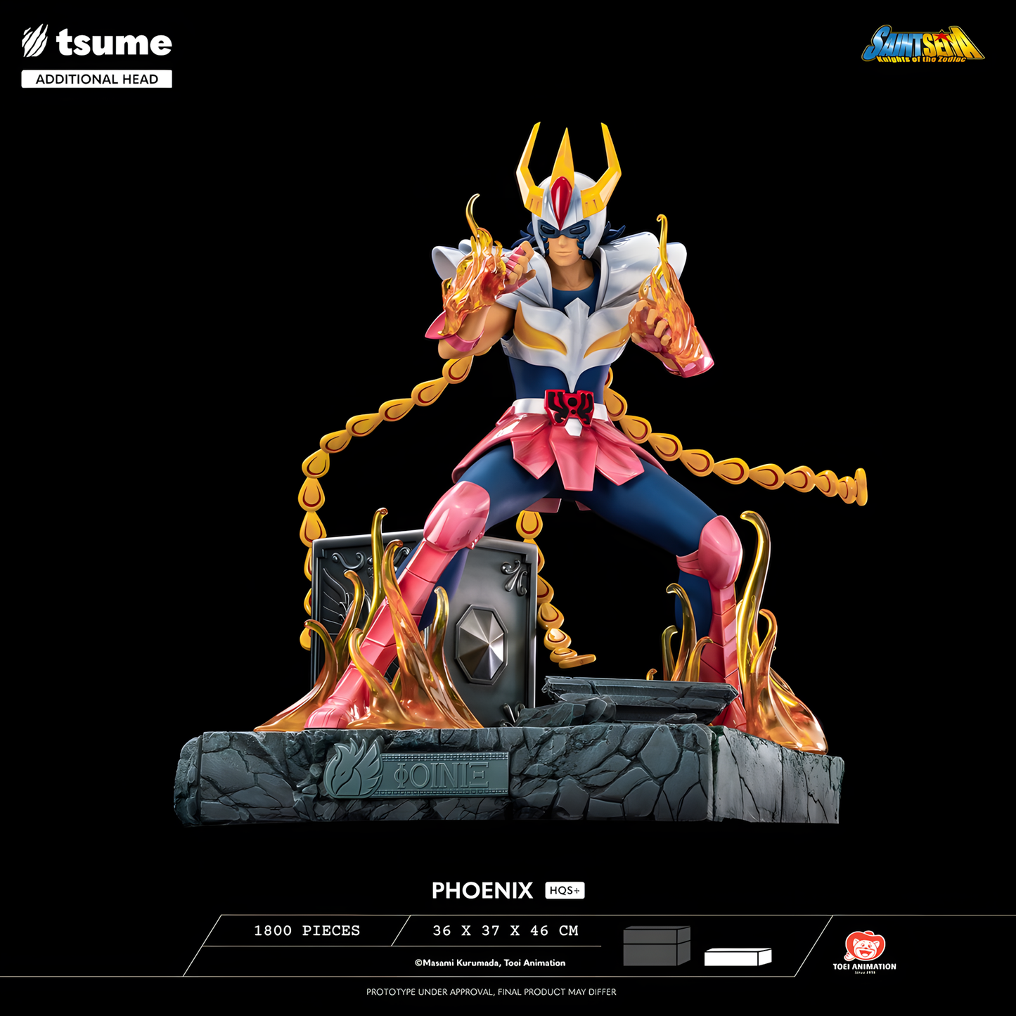 [PREVENTA] Tsume Art Studio Phoenix Ikki Estatua de Resina Licenciada