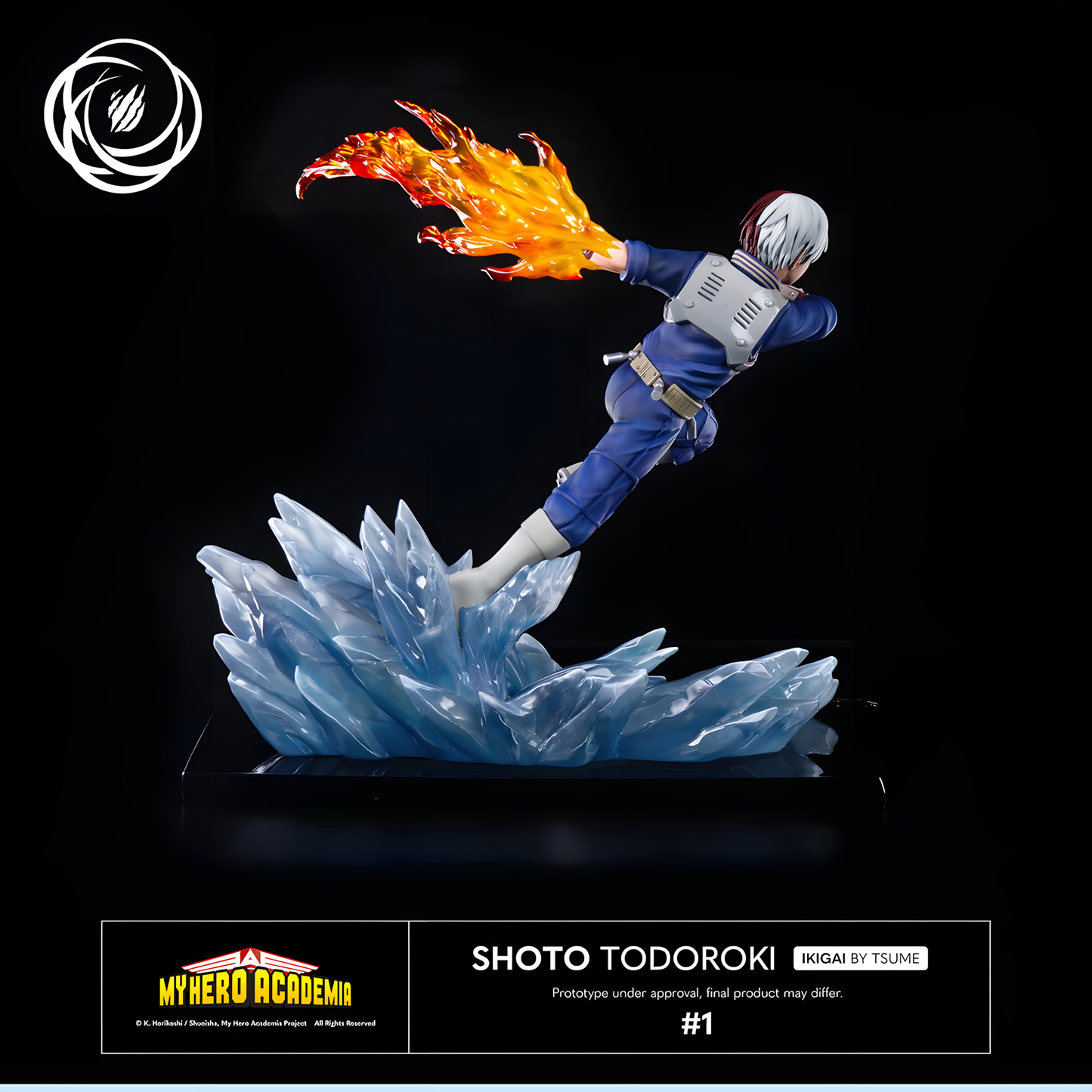 [ENCARGO] Tsume Art Studio Shoto Todoroki Estatua de Resina Licenciada