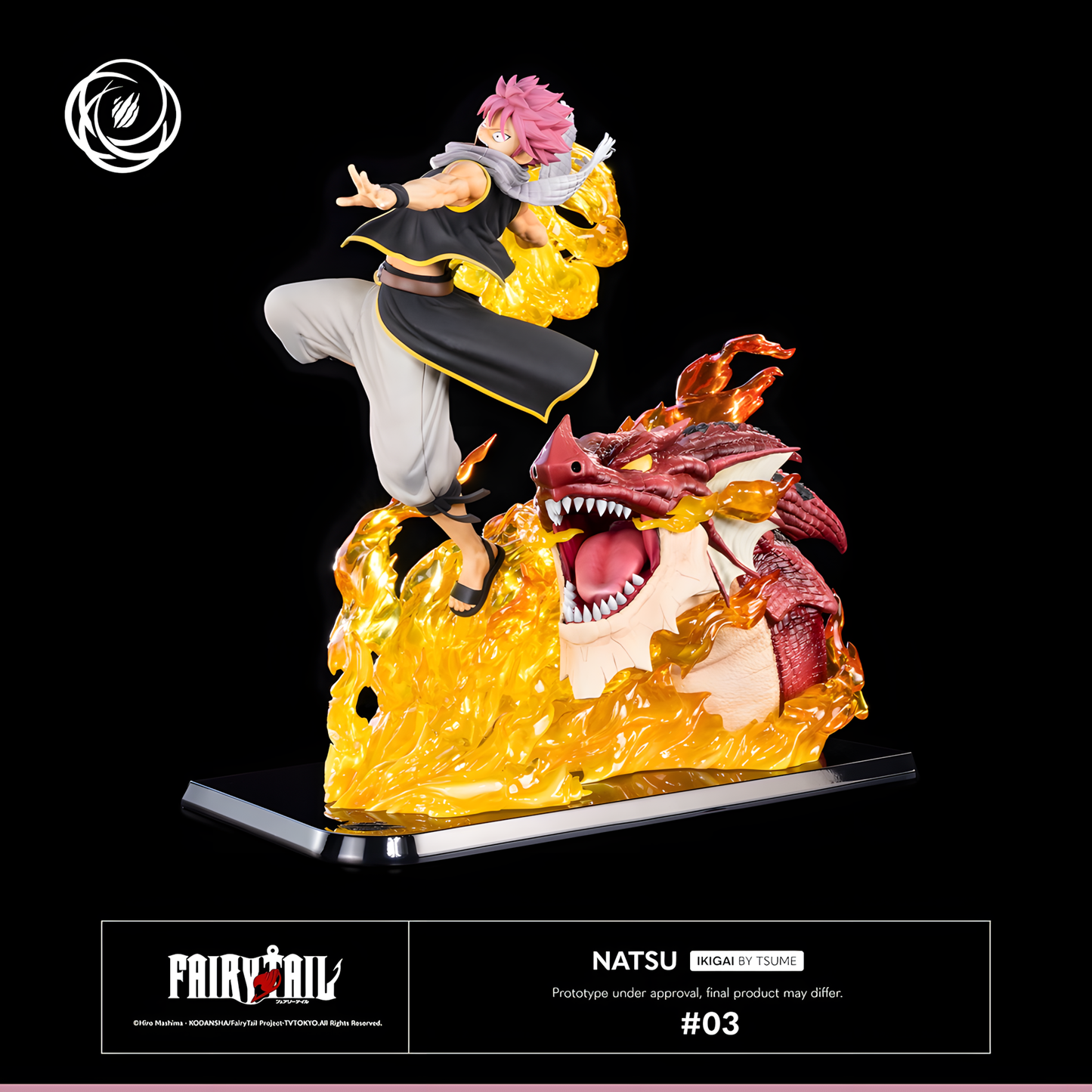 [PREVENTA] Tsume Art Studio Natsu Estatua de Resina Licenciada