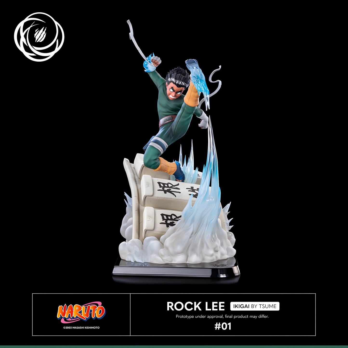 [ENCARGO] Tsume Art Studio Rock Lee Estatua de Resina Licenciada