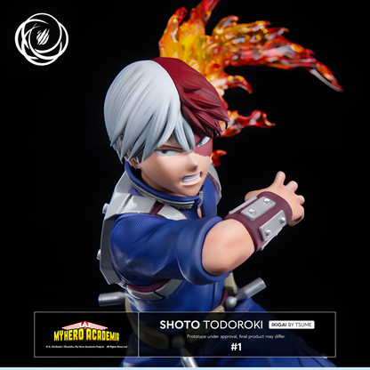 [ENCARGO] Tsume Art Studio Shoto Todoroki Estatua de Resina Licenciada