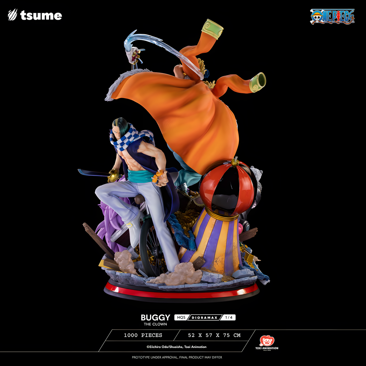 [PREVENTA] Tsume Art Studio Buggy Estatua de Resina Licenciada