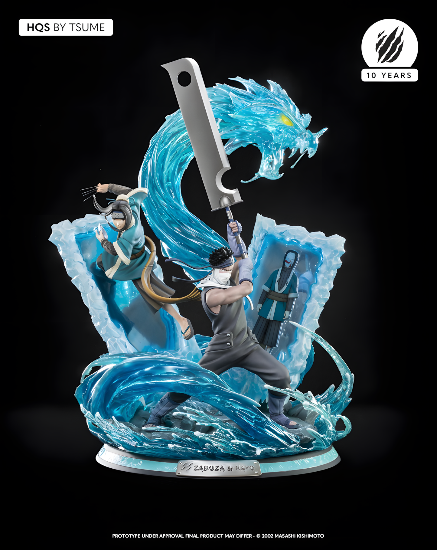 [ENCARGO] Tsume Art Studio Zabuza & Haku Estatua de Resina Licenciada