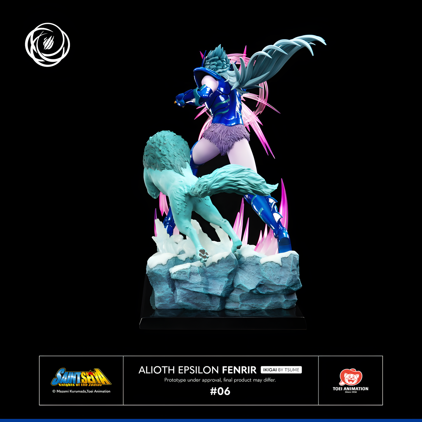 [PREVENTA] Tsume Art Studio Alioth Epsilon Fenrir Estatua de Resina Licenciada