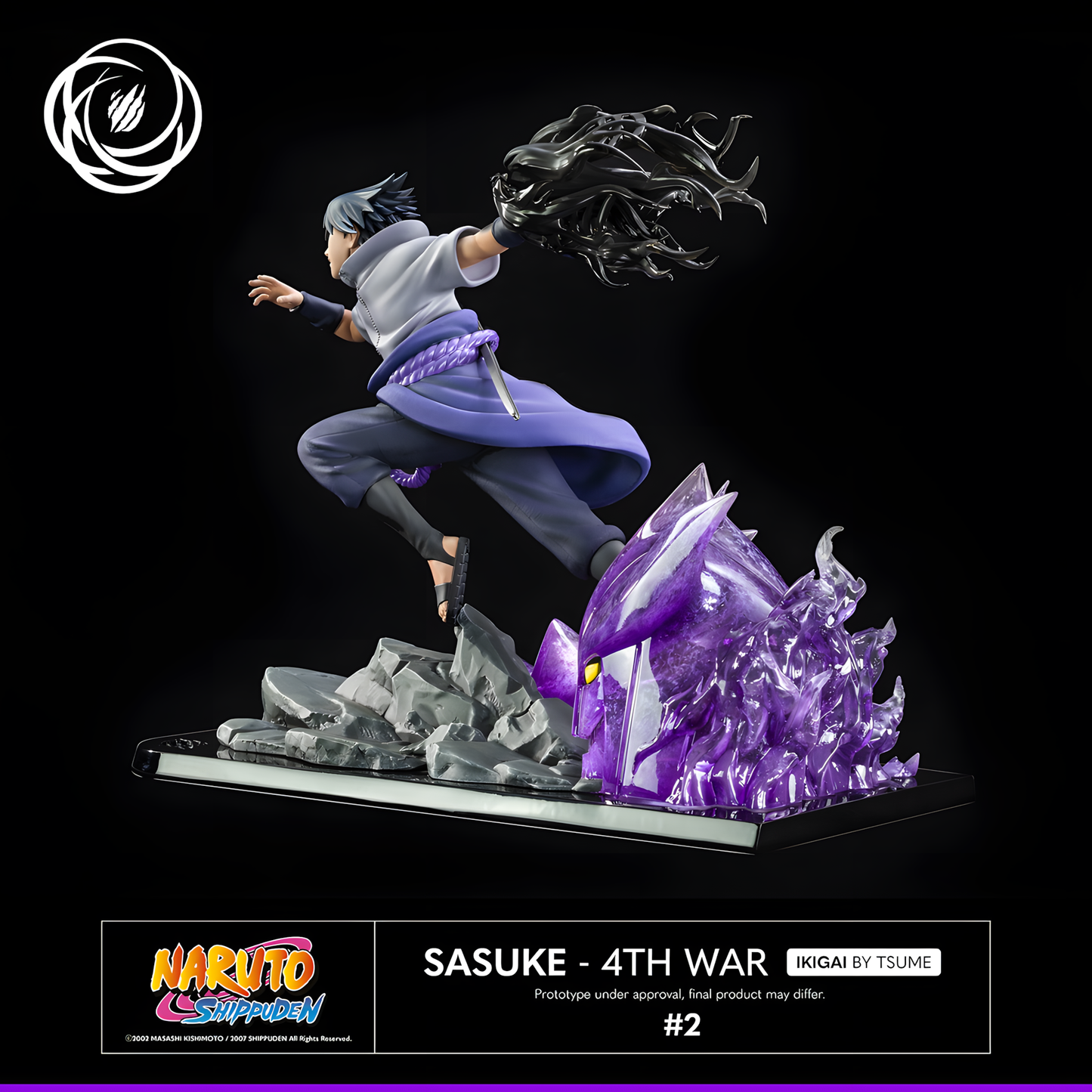 [ENCARGO] Tsume Art Studio Sasuke - 4th War Estatua de Resina Licenciada