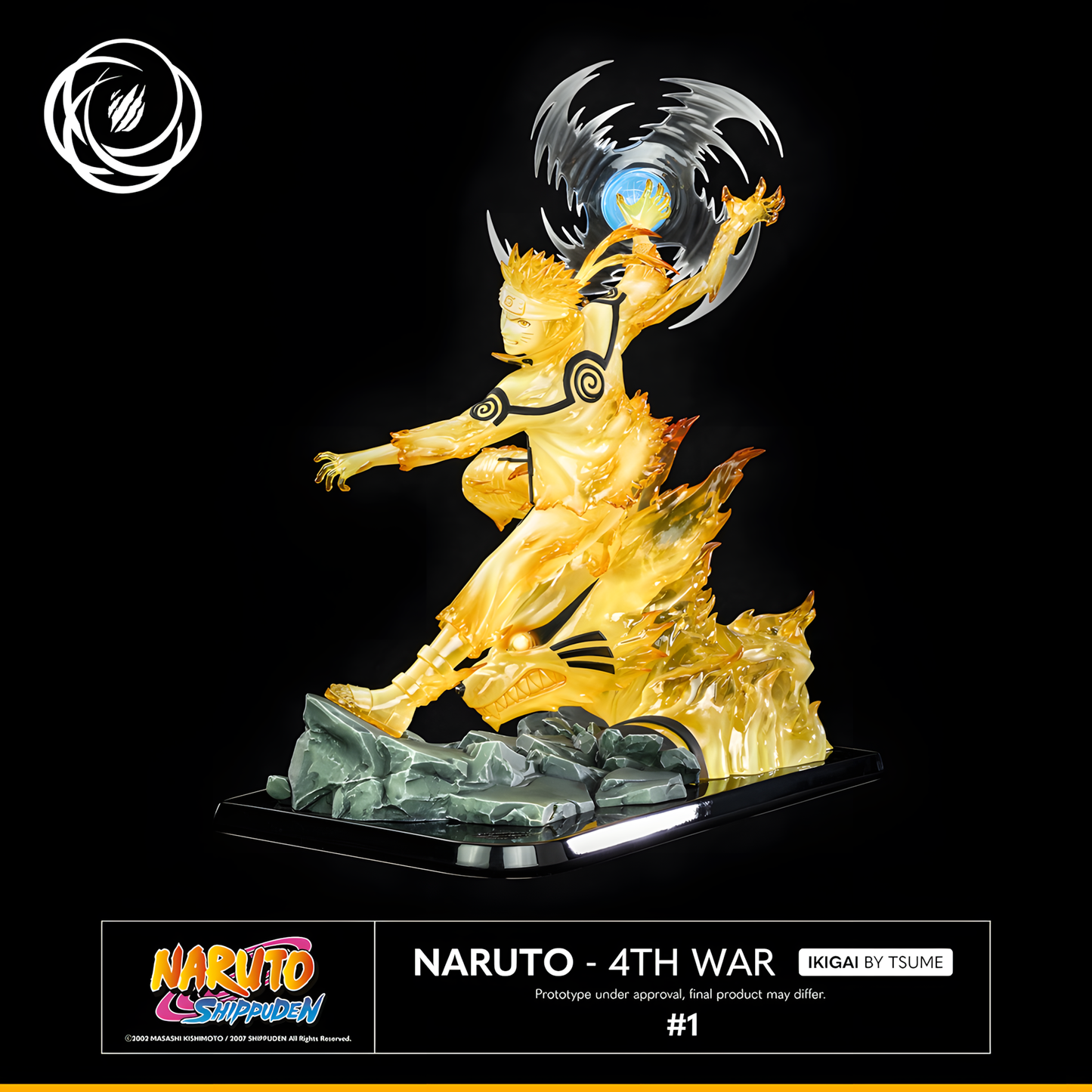[CHINA STOCK] Tsume Art Studio Naruto Estatua de Resina Licenciada
