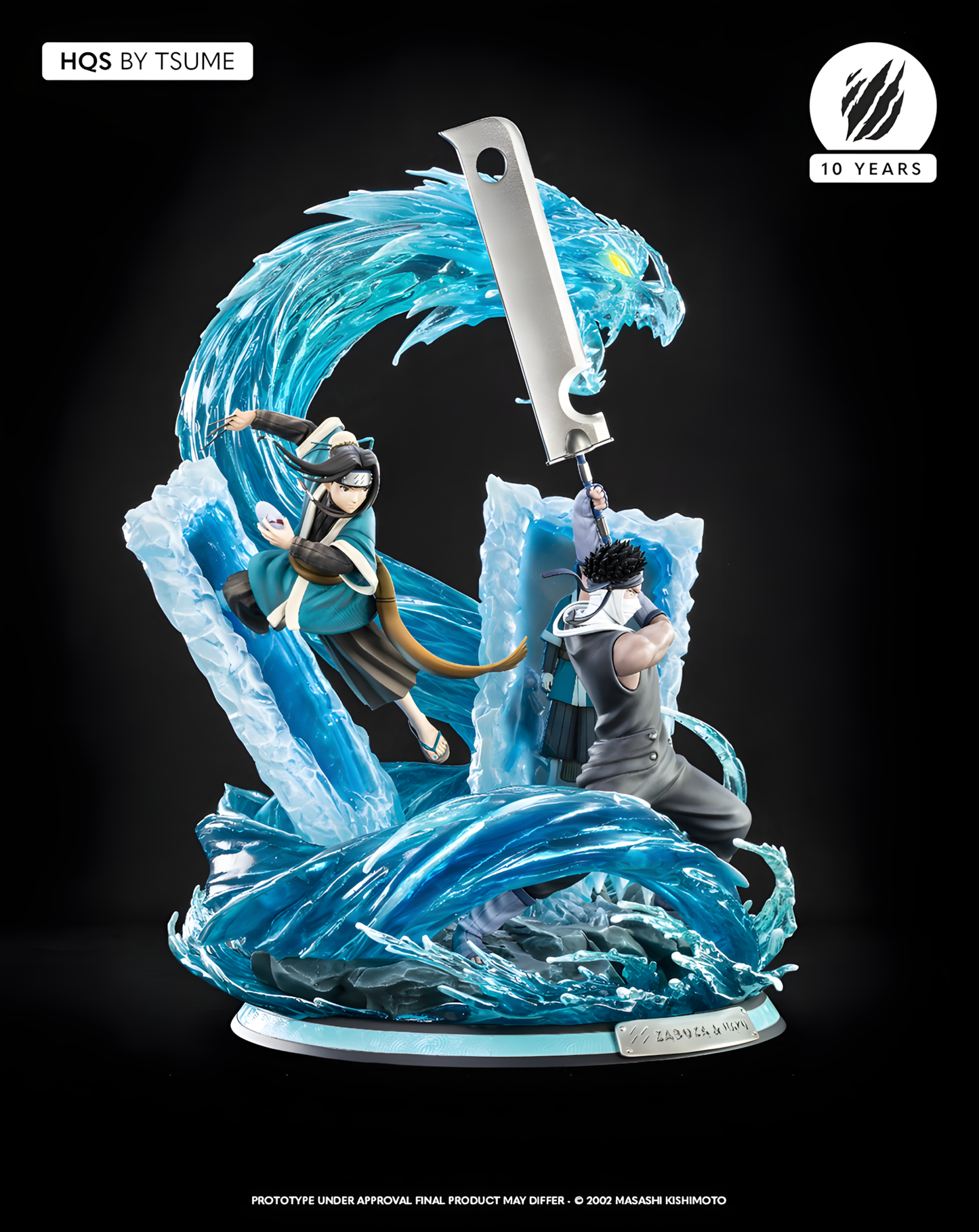 [ENCARGO] Tsume Art Studio Zabuza & Haku Estatua de Resina Licenciada