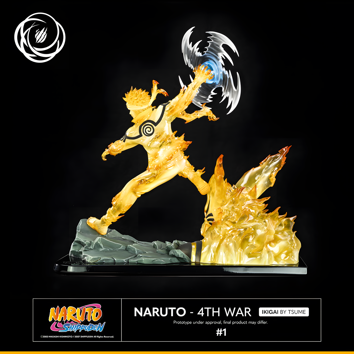 [CHINA STOCK] Tsume Art Studio Naruto Estatua de Resina Licenciada