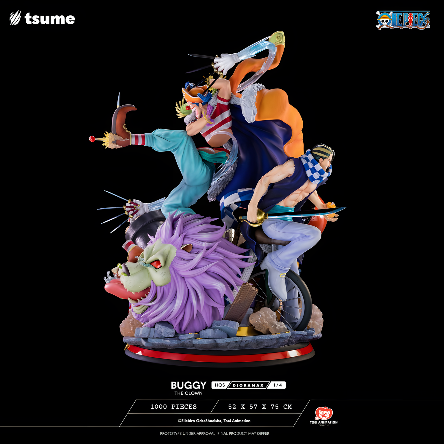 [PREVENTA] Tsume Art Studio Buggy Estatua de Resina Licenciada