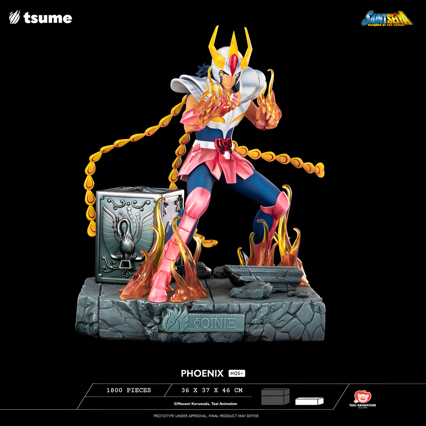 [PREVENTA] Tsume Art Studio Phoenix Ikki Estatua de Resina Licenciada