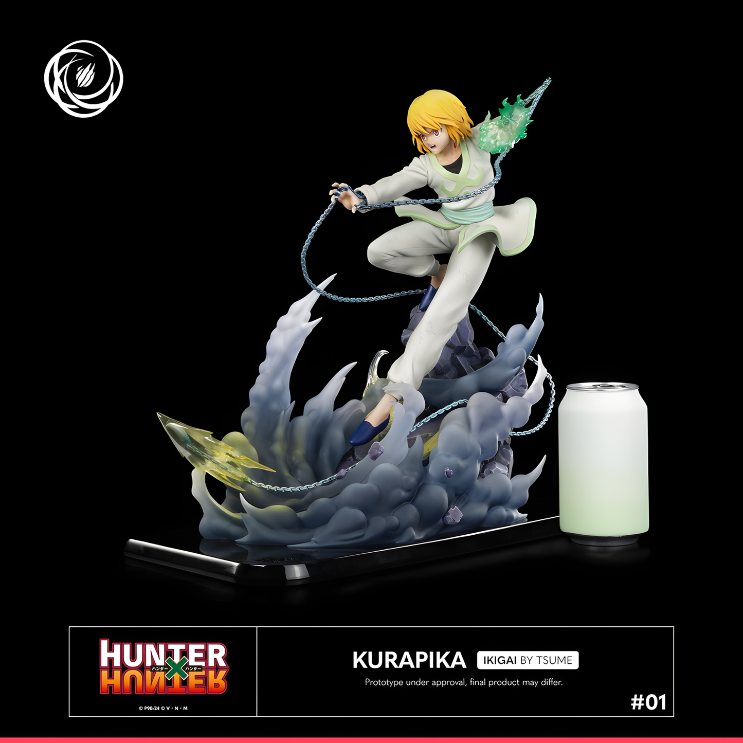 [PREVENTA] Tsume Art Studio Kurapika Estatua de Resina Licenciada