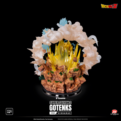 [PREVENTA] Tsume Art Studio Gotenks SSJ3 Estatua de Resina Licenciada