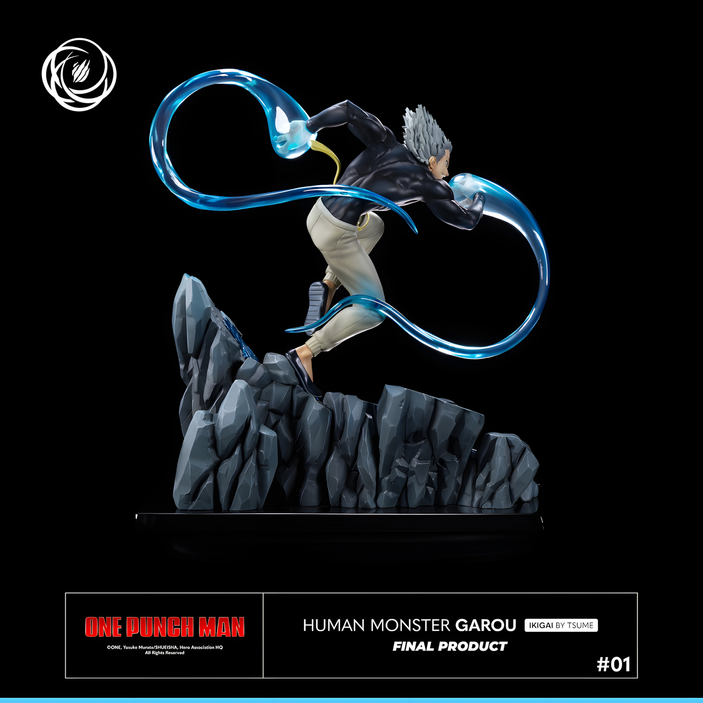 [ENCARGO] Tsume Art Studio Garou Estatua de Resina Licenciada
