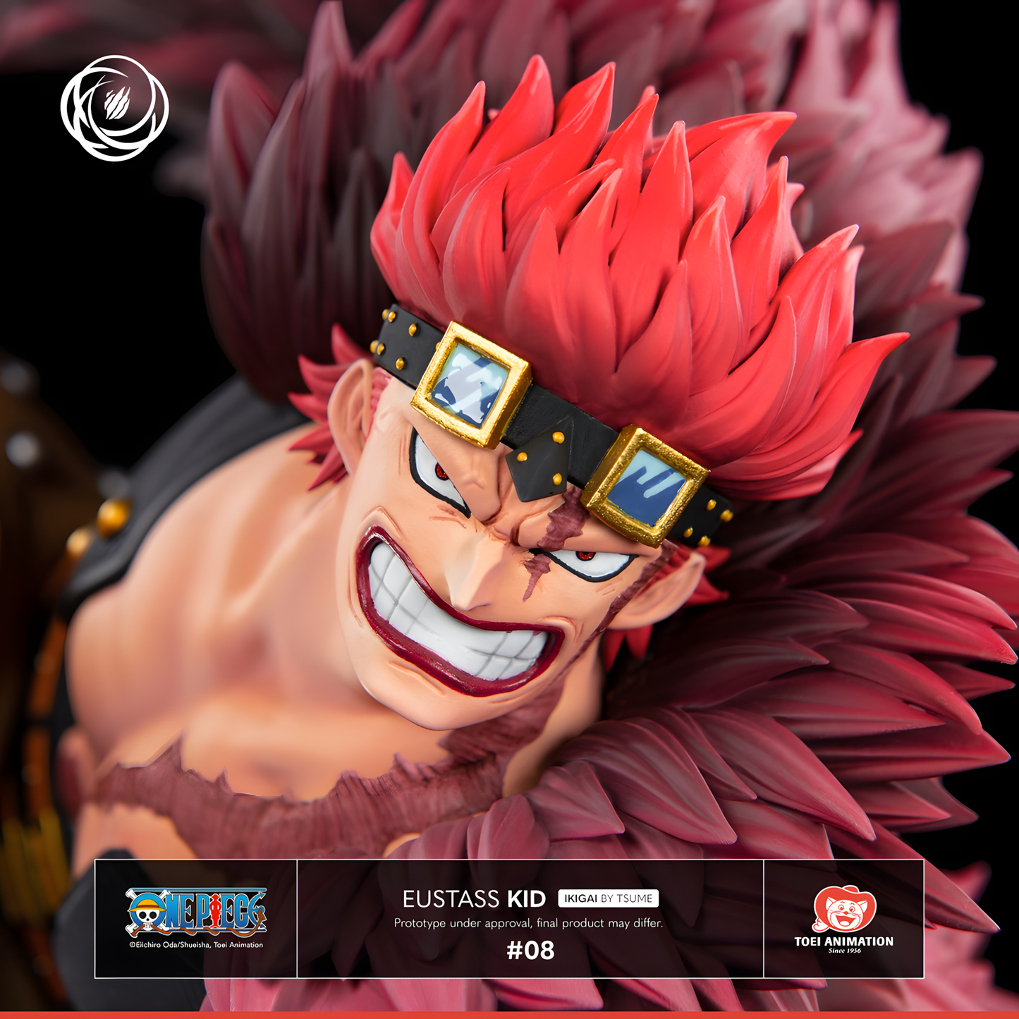 [ENCARGO] Tsume Art Studio Eustass Kid Estatua de Resina Licenciada