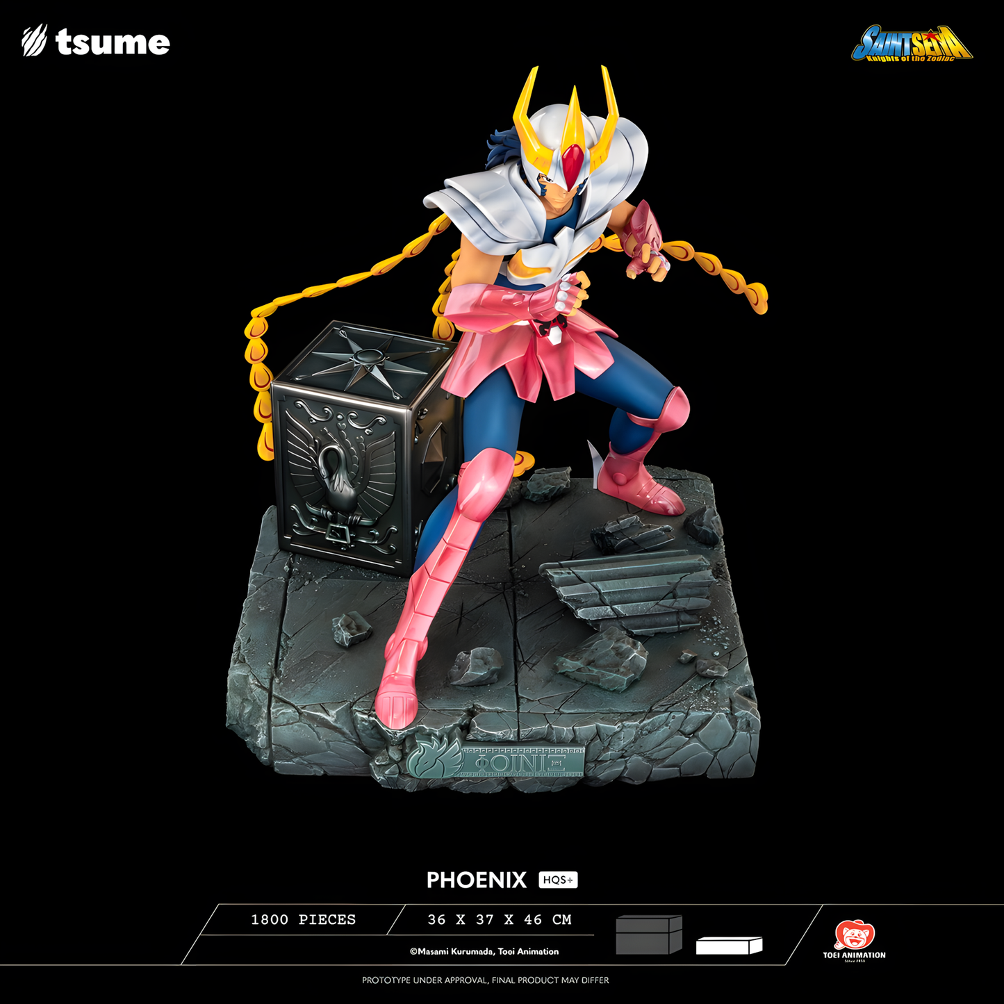 [PREVENTA] Tsume Art Studio Phoenix Ikki Estatua de Resina Licenciada