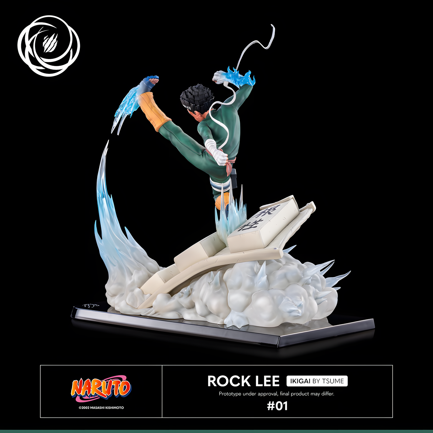 [ENCARGO] Tsume Art Studio Rock Lee Estatua de Resina Licenciada