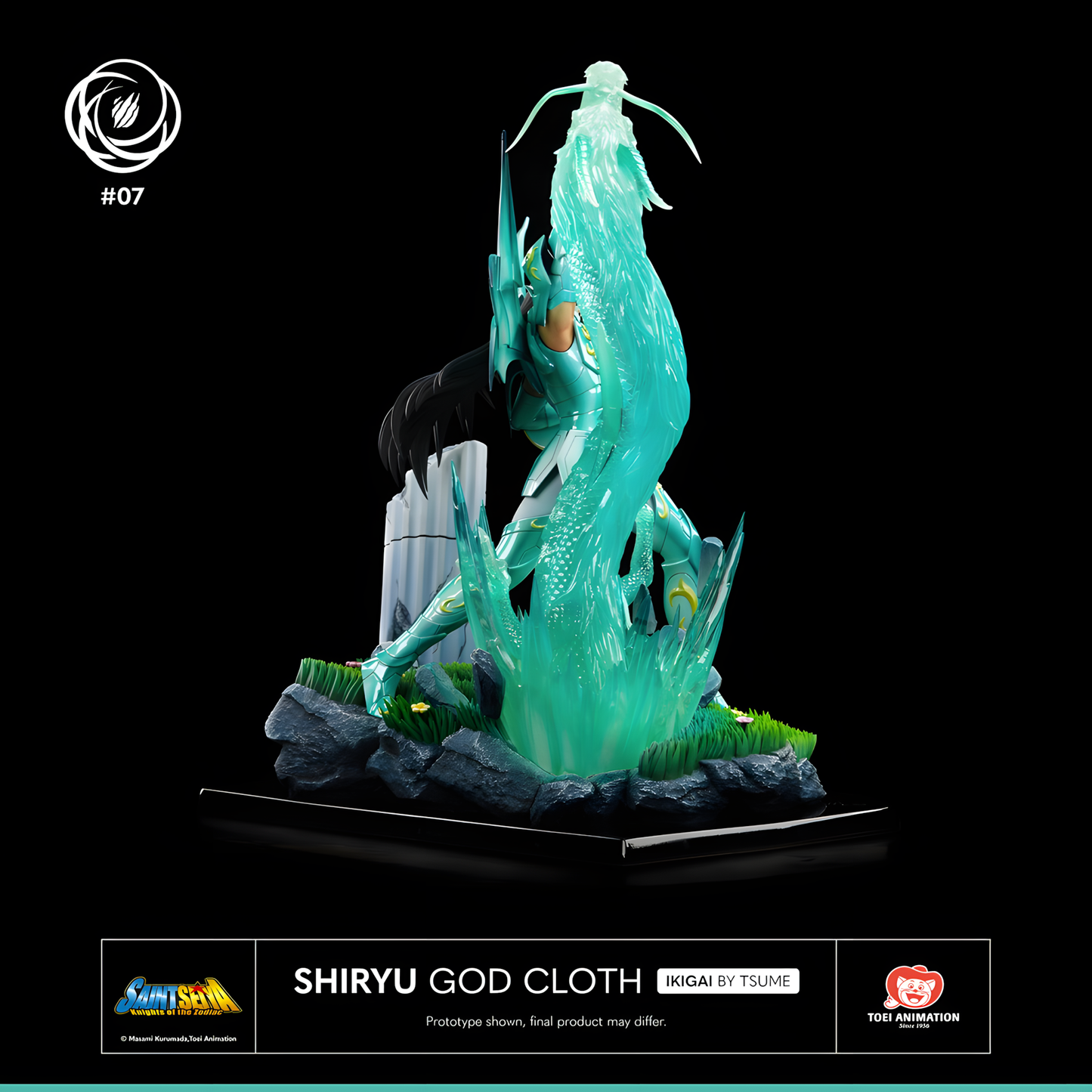 [ENCARGO] Tsume Art Studio Shiryu God Cloth Estatua de Resina Licenciada