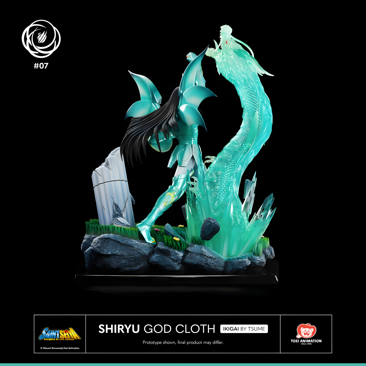 [ENCARGO] Tsume Art Studio Shiryu God Cloth Estatua de Resina Licenciada