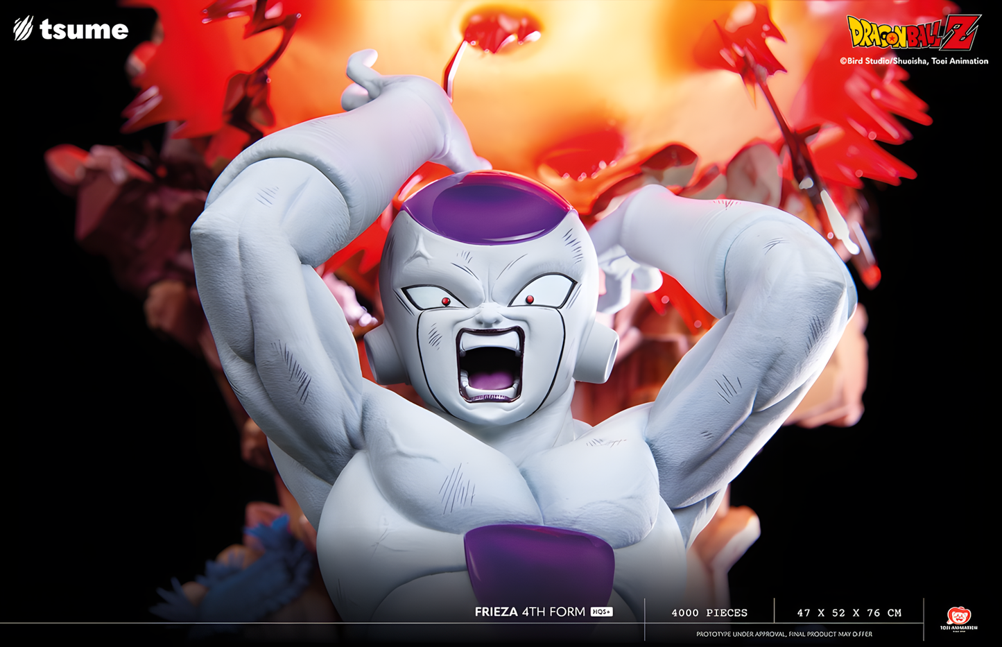 [PREVENTA] Tsume Art Studio Frieza 4th Form de Resina Licenciada